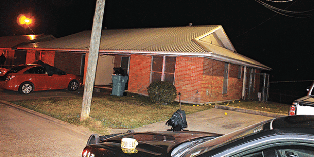 The scene of a double homicide in Opelousas on Dec. 1, 2022. (St. Landry Crime Stoppers photo)
