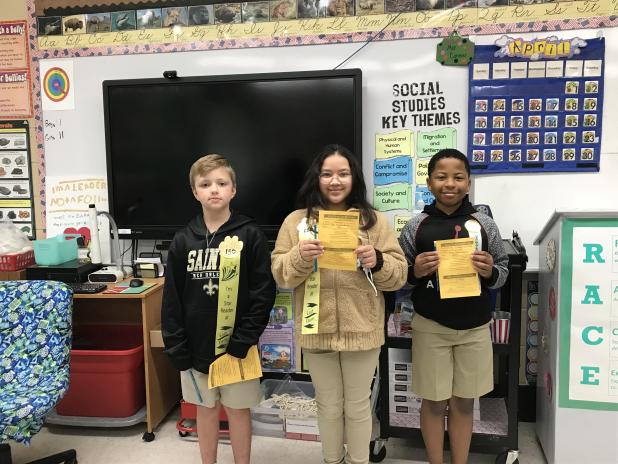 Cormier's fourth graders honored with AR awards
