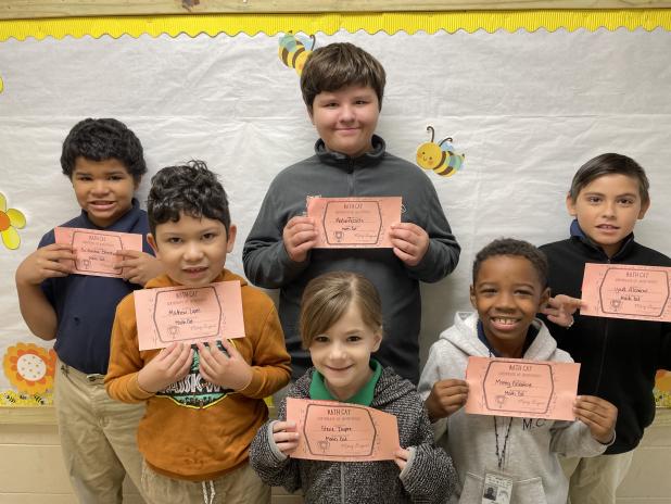 Top Math Cats at Eunice Elementary