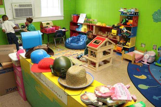 Highland Early Learning Center classroom. 