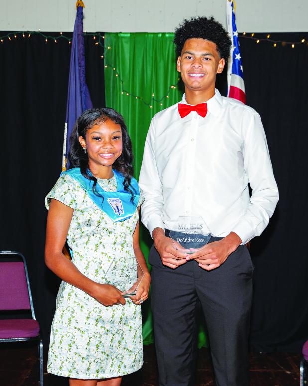 Mr. and Miss EHS DeAndre Reed and De'Miyah Reed