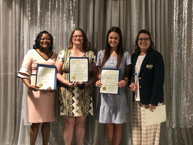 East Elementary staff honored at St. Landry Parish School Board.