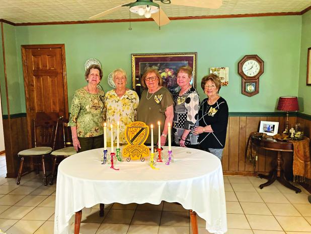 On May 8 Xi Beta Theta Chapter of Beta Sigma Phi held its annual Founder’s Day program at the home of Dale Ward. 
