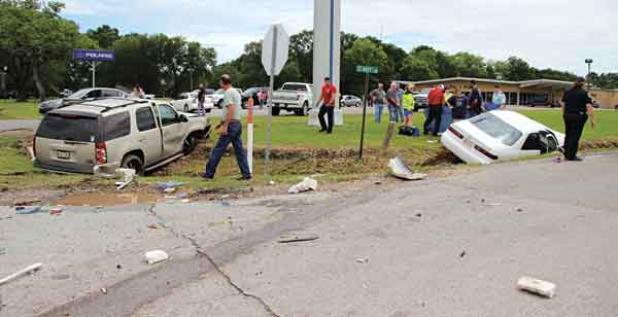U.S. 190 wreck