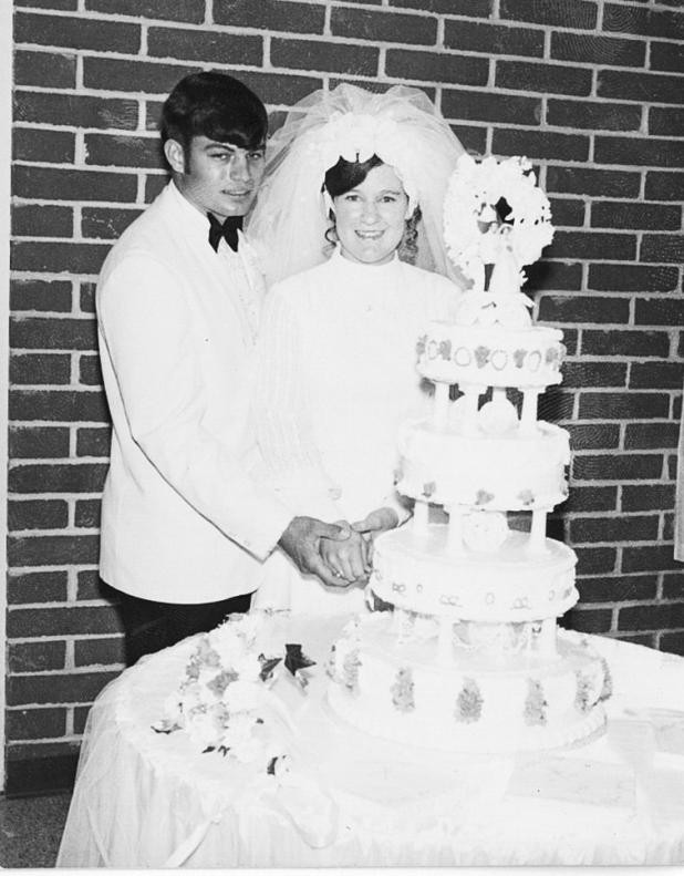 Jerry and Connie Hanna, June 5, 1971