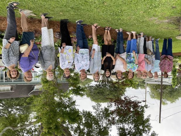 For its May program, members of the Bulb & Blossom Garden Club were treated to a tour of the gardens of Dr. Donnie Barnes. The group enjoyed and admired the beautiful plantings and appreciating the hours and hours of work and talent taken to create this gorgeous landscape. 