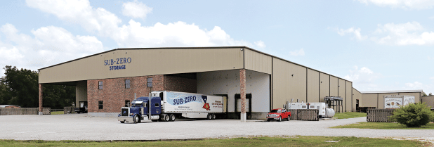 The Sub-Zero Storage facility on U.S. 190 east of Eunice. (Photo by Harlan Kirgan)