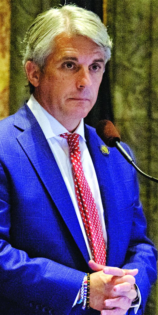 State Senate President Cameron Henry said proposals for federal Medicaid cuts could cost Louisiana $4 billion. (Photo by Cross Harris/LSU Manship School News Service)