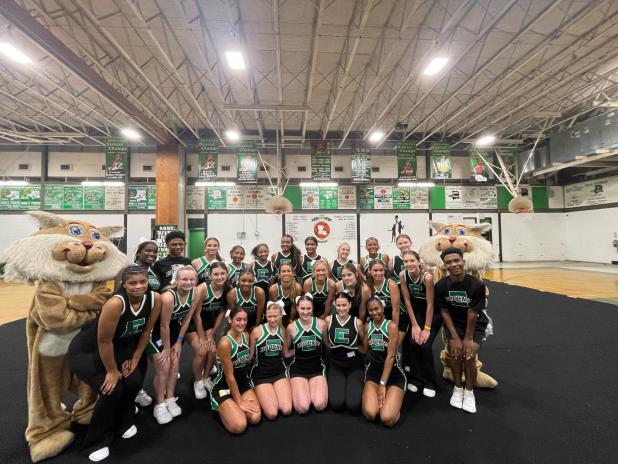 Eunice High School cheerleaders, dance team and mascots held its annual Cheer and Dance Camp.