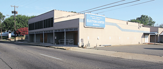 St. Landry Parish Clerk of Court Charles Jagneaux is asking parish government to split the $1.2 million renovation cost for the above building in Opelousas. Parish President Jessie Bellard says the cost is not in the budget and the cannot afford to help foot the bill. (Photo by Harlan Kirgan)