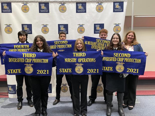 Eunice High FFA win at state convention