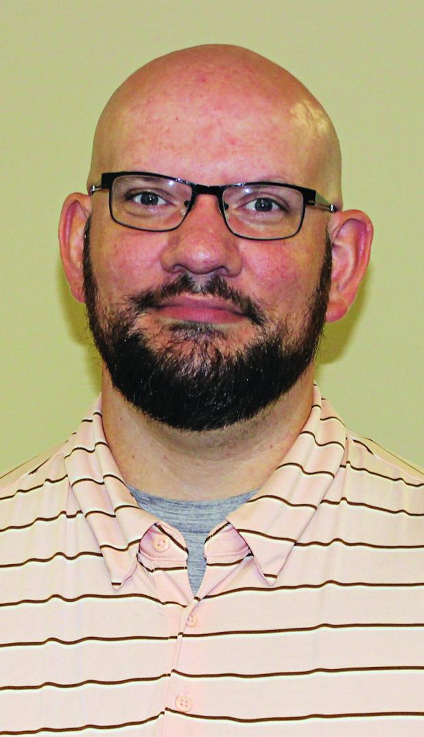 Rhett Manuel is the new sports editor of The Eunice News. (Photo by Myra Miller)