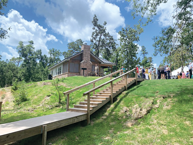  One of the 10 newly constructed luxury cabins at Sam Houston Jones State Park. (Photo from Louisiana State Parks)