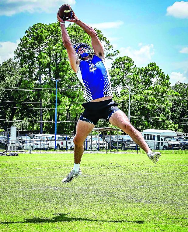St. Ed’s linebacker Wyatt Dubois returns this year on offense and defense. (Photo courtesy of Dwight Jodon)
