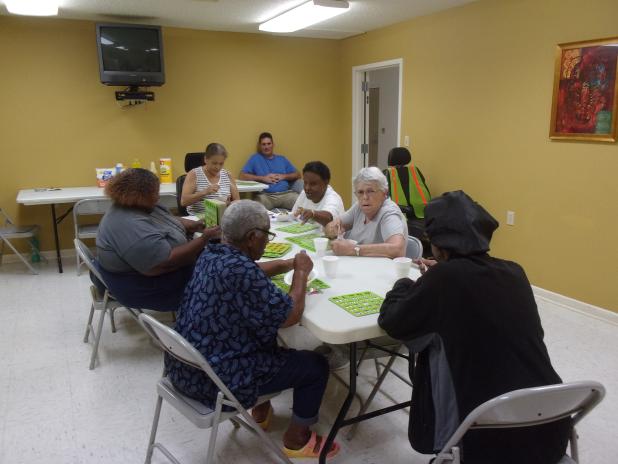 A July social held at Goodhope Place Apartments