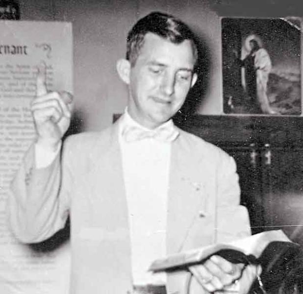 Earcel Boyd preached at Baptist churches before and after joining the Ku Klux Klan. (Photo courtesy of the Concordia Sentinel)