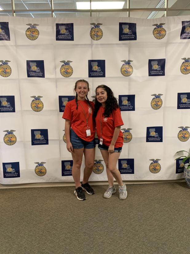 EHS FFA represented at an Ag Leadership training camp