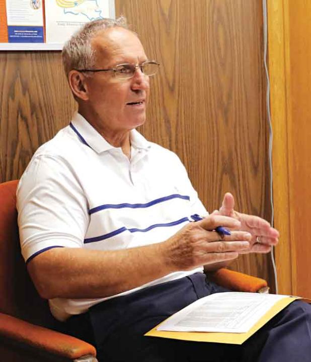 Karl Aucoin, city engineer.