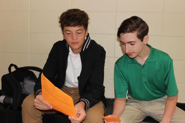 EHS sophomores Jackson Fontenot and Jackson Breaux