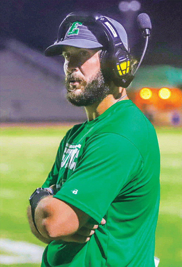 New Eunice defensive coordinator Trenon Trosclair steps into the role following Dale Guillory’s move to Basile. (Photo by Barry Spears)