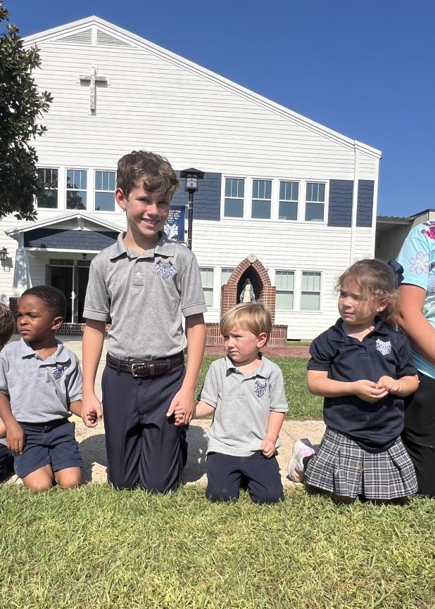 From left are Andre Ardoin, Baylor Brown, Dru Quirk, and Rosalind Fruge. (Submitted photos)