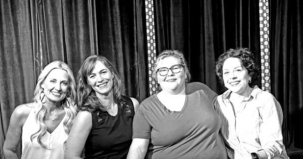 The Eunice Players’ Theatre will present “The Savannah Sipping Society” with opening at 7 p.m. Sept. 10. The play contains adult content. It is suitable for mature audiences only, parental discretion is advised. From left are Kelly Peart Bertrand, Bonnie Pitre Kyzar, Lauren Benoit Bourgeois and Michelle Reed. (Submitted photo)