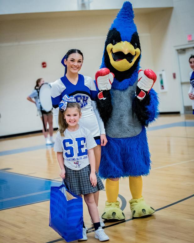 First grader Olivia McGee named St. Ed Crown Bearer