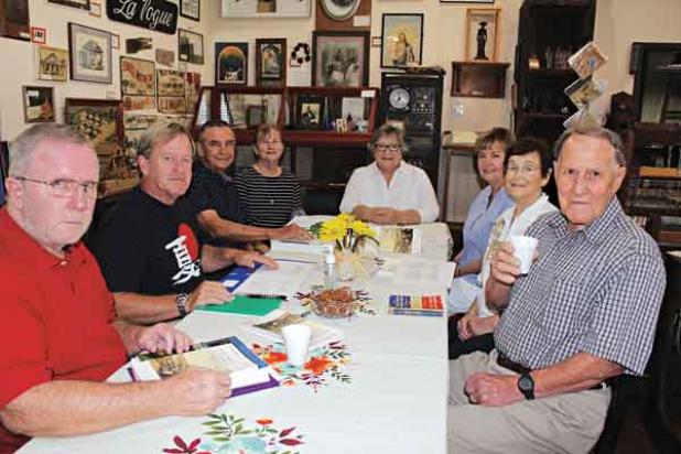 Friends of the Depot Museum have organized a Le Table de Francais “French Table."