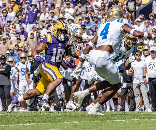 LSU Josh Williams. Photo by Dwight Jodon
