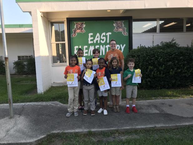 Positive Office Referrals at East Elementary