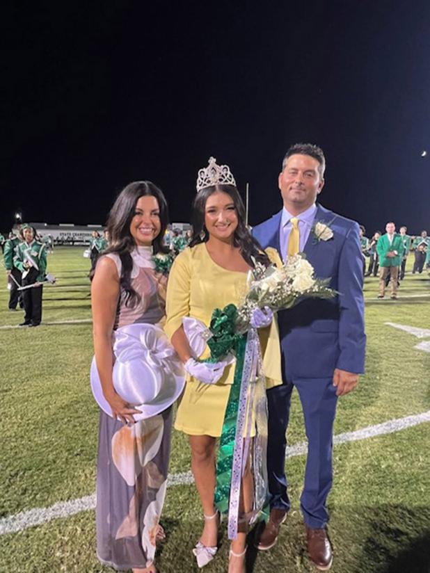 Kaylee Fontenot, a senior at Eunice High, was crowned Homecoming Queen.