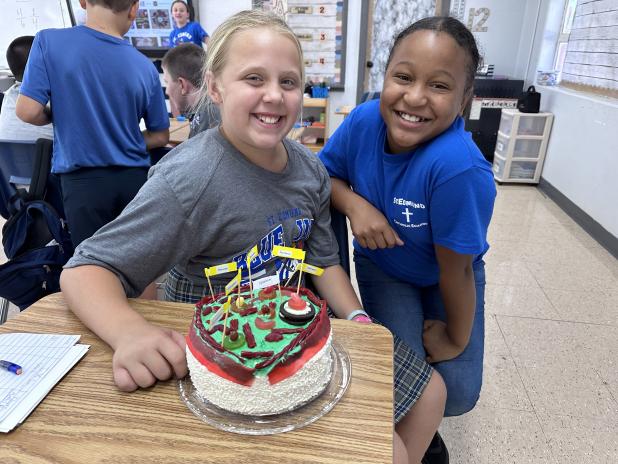Nora Kate Cleland and Maya Miller