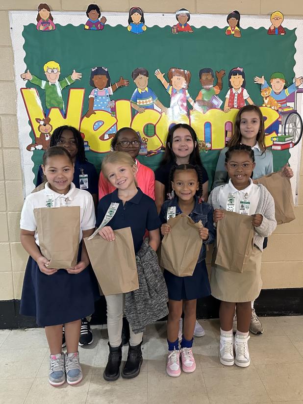 Students of the Month at East Elementary