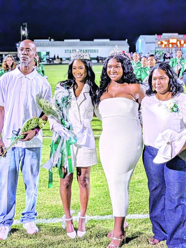 Tyja Cooper, a senior at Eunice High School, was crowned EHS homecoming queen Friday evening