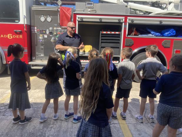 Fire Prevention Week at St. Edmund
