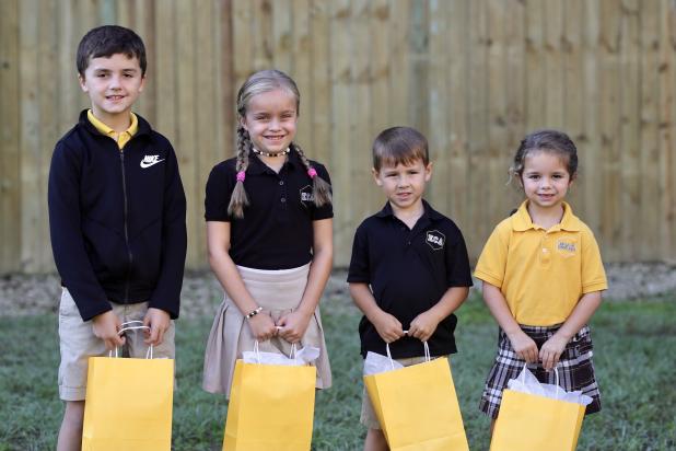 Eagles of the Month at Eunice Christian Academy