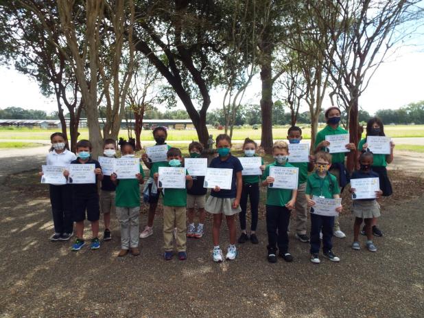 Students of the Week at Glendale honored.