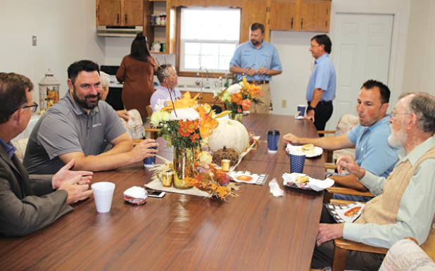 The Eunice Chamber of Commerce held a Business over Breakfast Tuesday morning where Eunice business people met and enjoyed coffee and a light breakfast. 