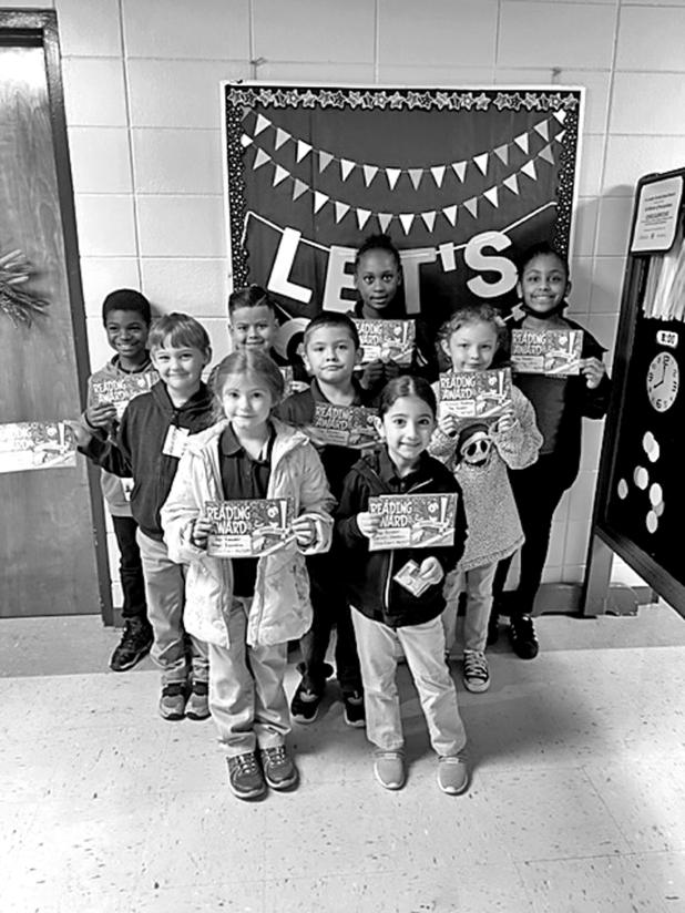 Top Readers at Eunice Elementary