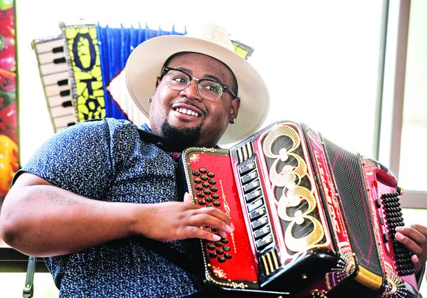 Accordionist Randall Jackson. (Submitted photo)