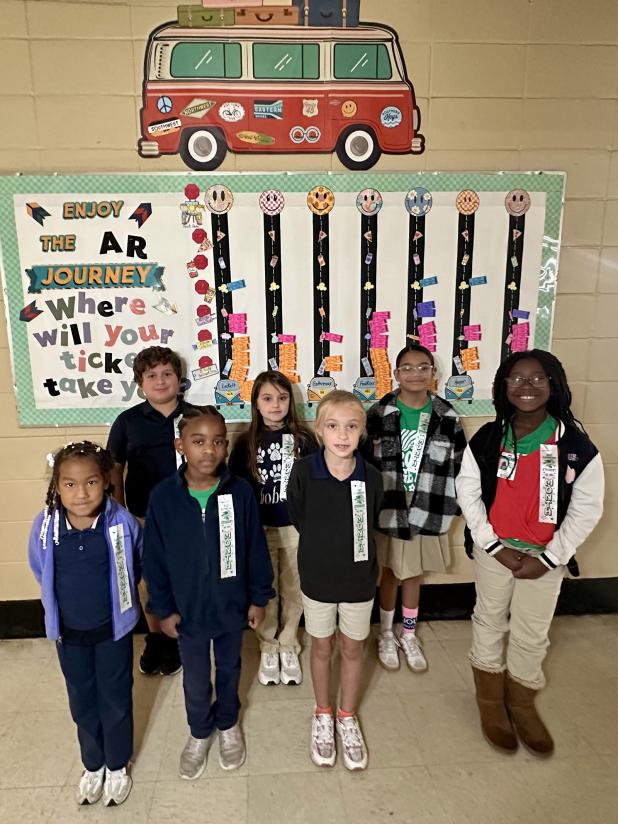Students of the Month at East Elementary