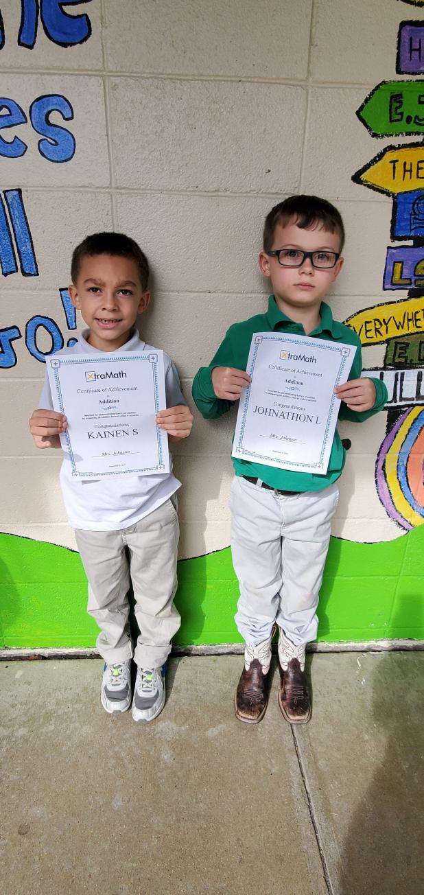 Math wizards honored at Glendale Elementary