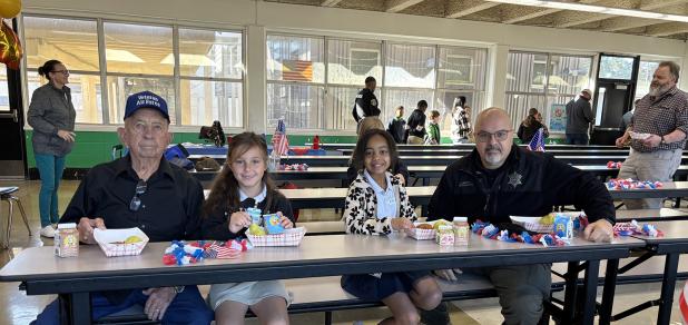 East Elementary held its annual Veterans Breakfast to celebrate Veterans Day. 