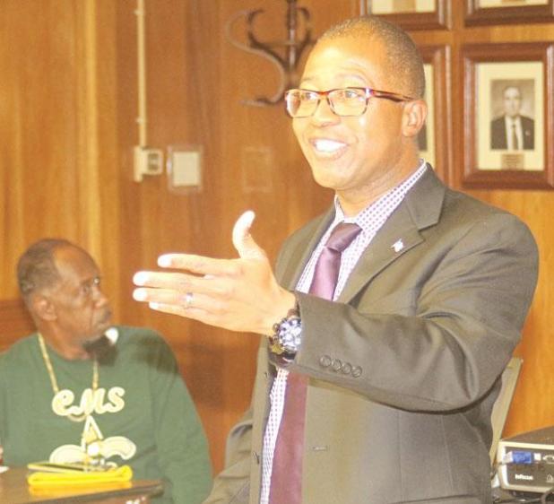 St. Landry Parish Superintendent of Schools Patrick Jenknins. 
