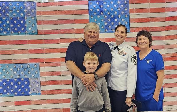 East Elementary students honored their veterans by inviting family members to have breakfast with them. 