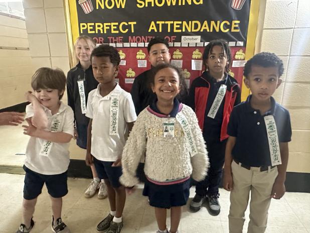 Students of the Month honored at East Elementary