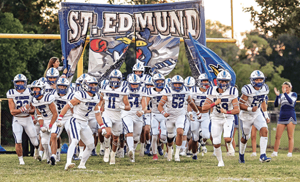 In a landmark year for St. Edmund Blue Jay football, it only makes sense that the team was well-recognized in the District 5-1A team that was announced last week.