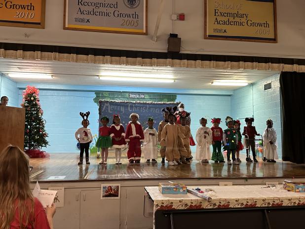 A Christmas Program held at Highland Early Learning Center