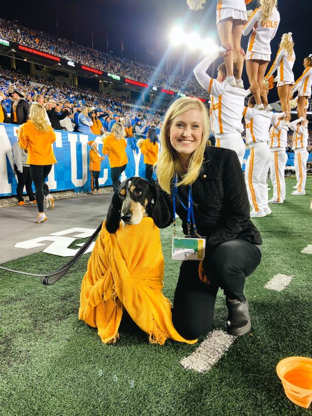 Courtney Layne Brewer, a recent LSU graduate, said online learning helped strengthen her reporting and technological skills. (Photo courtesy of Courtney Layne Brewer)