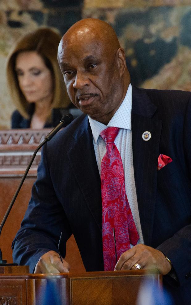 Rep. Randal Gaines, D-LaPlace (Photo credit: Allison Allsop/ LSU Manship School New Service)